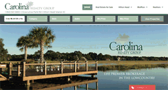 Desktop Screenshot of carolinarealtygroup.com